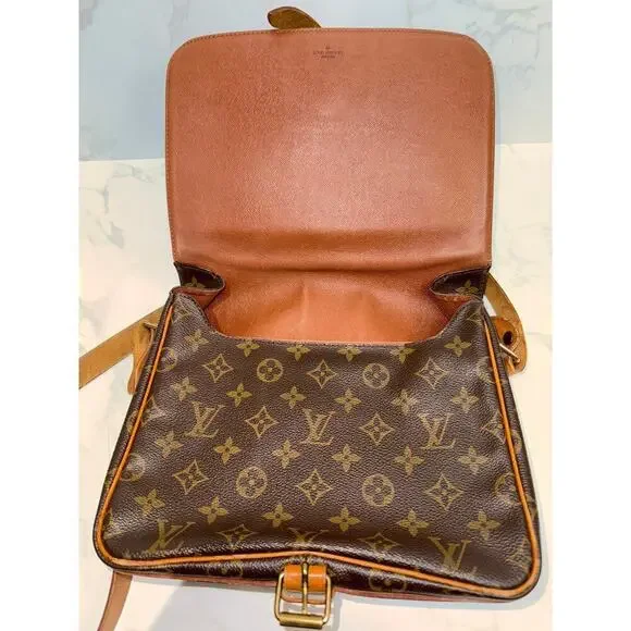 Louis Vuitton Cartouchiere MM Monogram Canvas Crossbody Bag - Picture 5 of 14